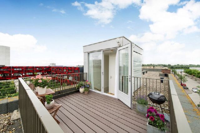 Eva Besnyostraat, furnished 2 bedroom with roof-terrace, Amsterdam, Ijburg, Netherlands, 1087 LM