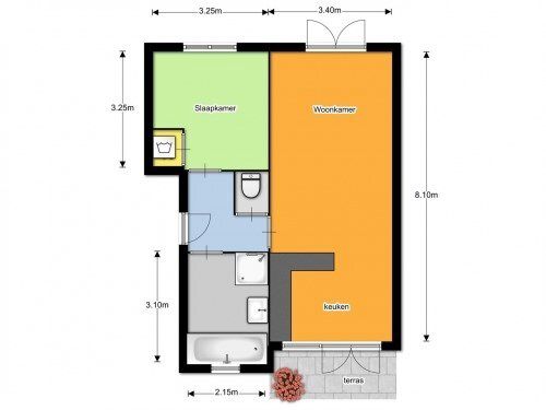 Appartement te huur in Breda