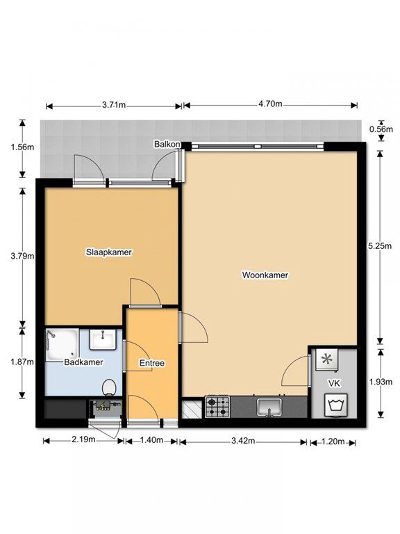 Appartement te huur in Haarlem