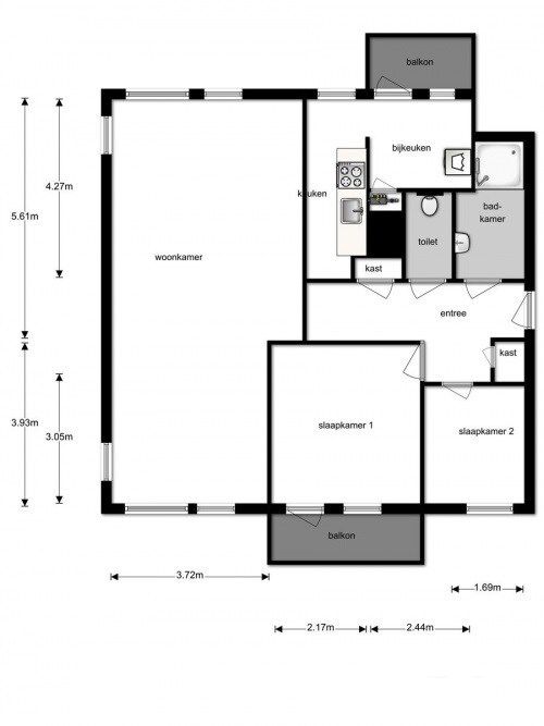 Appartement te huur in Maastricht