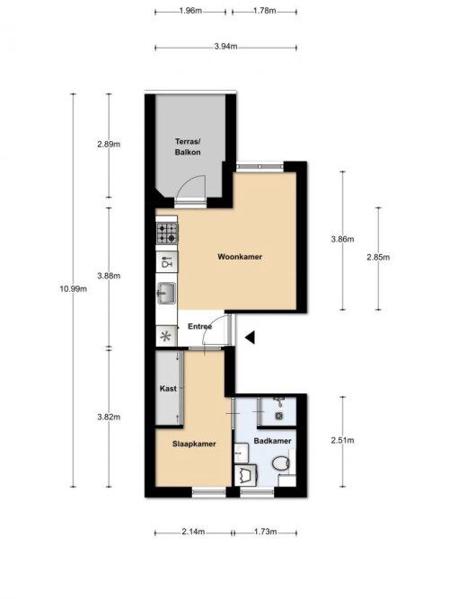 Appartement te huur in Utrecht