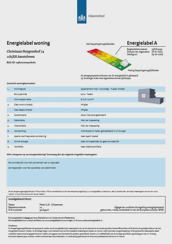 1186 KW Amstelveen (Watercirkelbuurt)