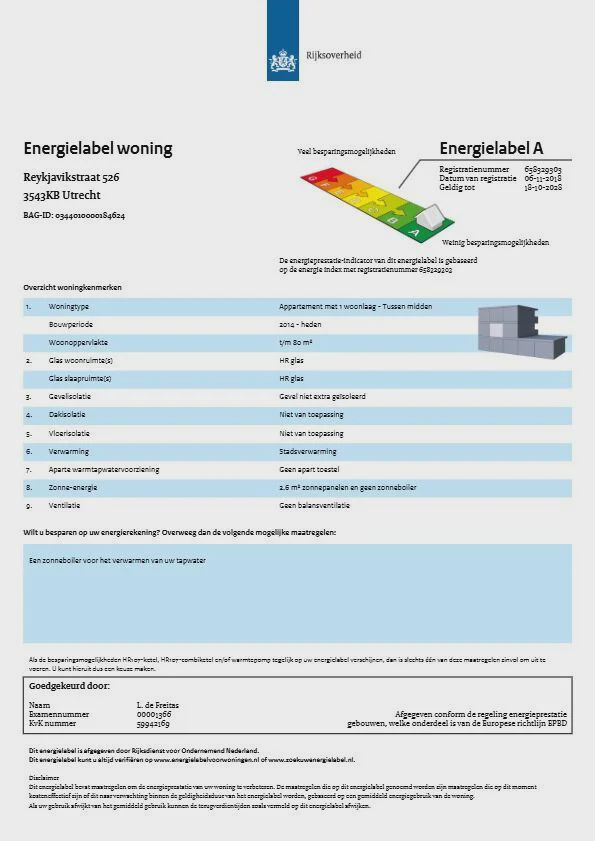 3543 HZ Utrecht (Terwijde-West)