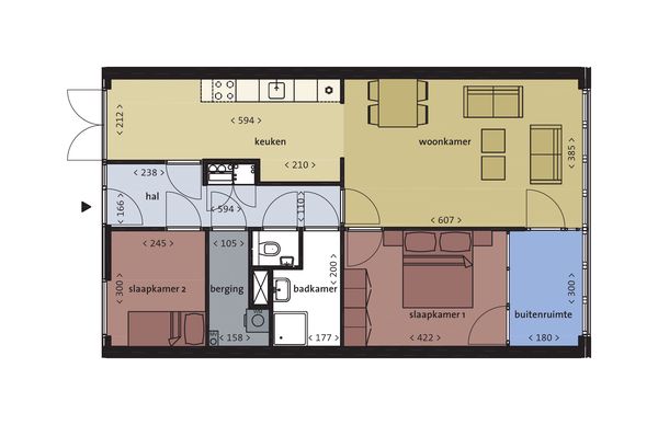 1103 JT Amsterdam (Ganzenhoef e.o.)