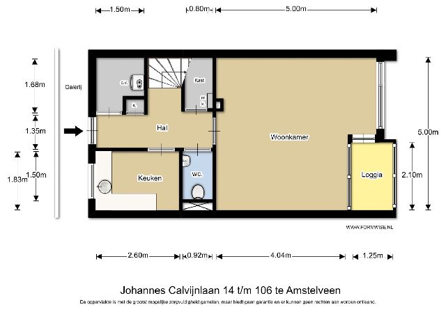 Johannes Calvijnlaan 44 1185BN Amstelveen, 1185BN Amstelveen